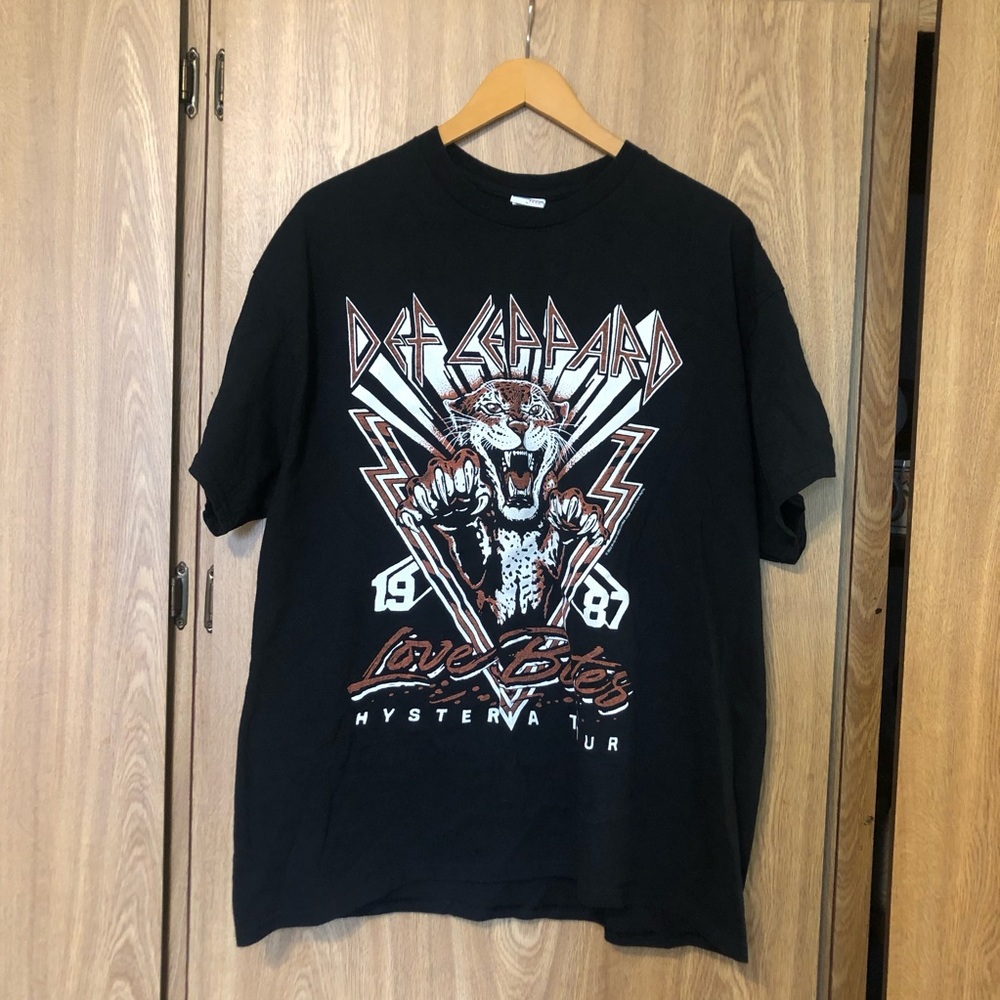 Def Leppard Black Band Shirt